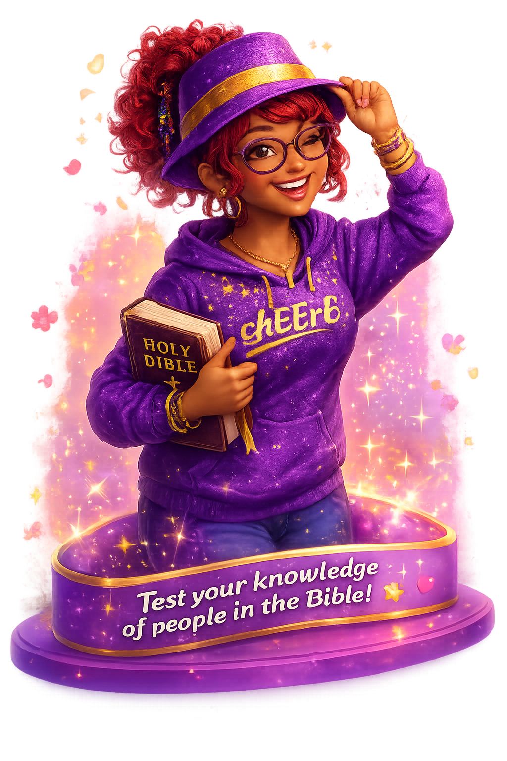 Bible Knowledge Mascot