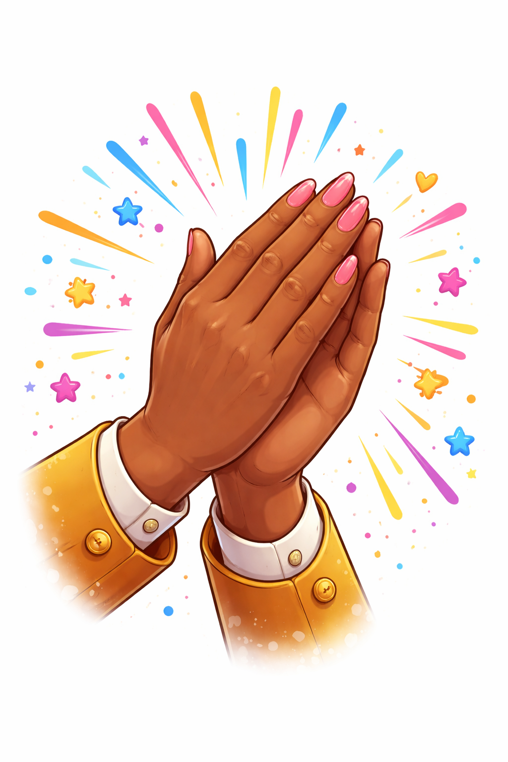 Clapping hands