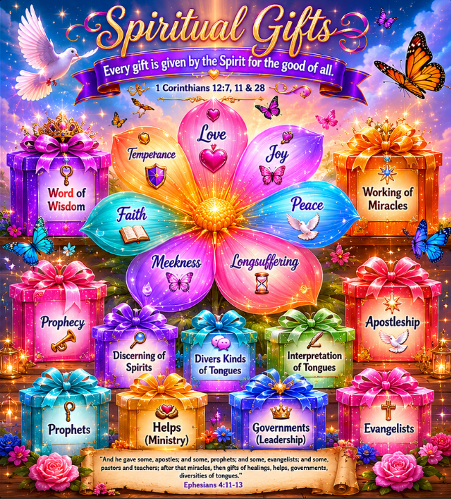Spiritual Gifts interactive teaching image