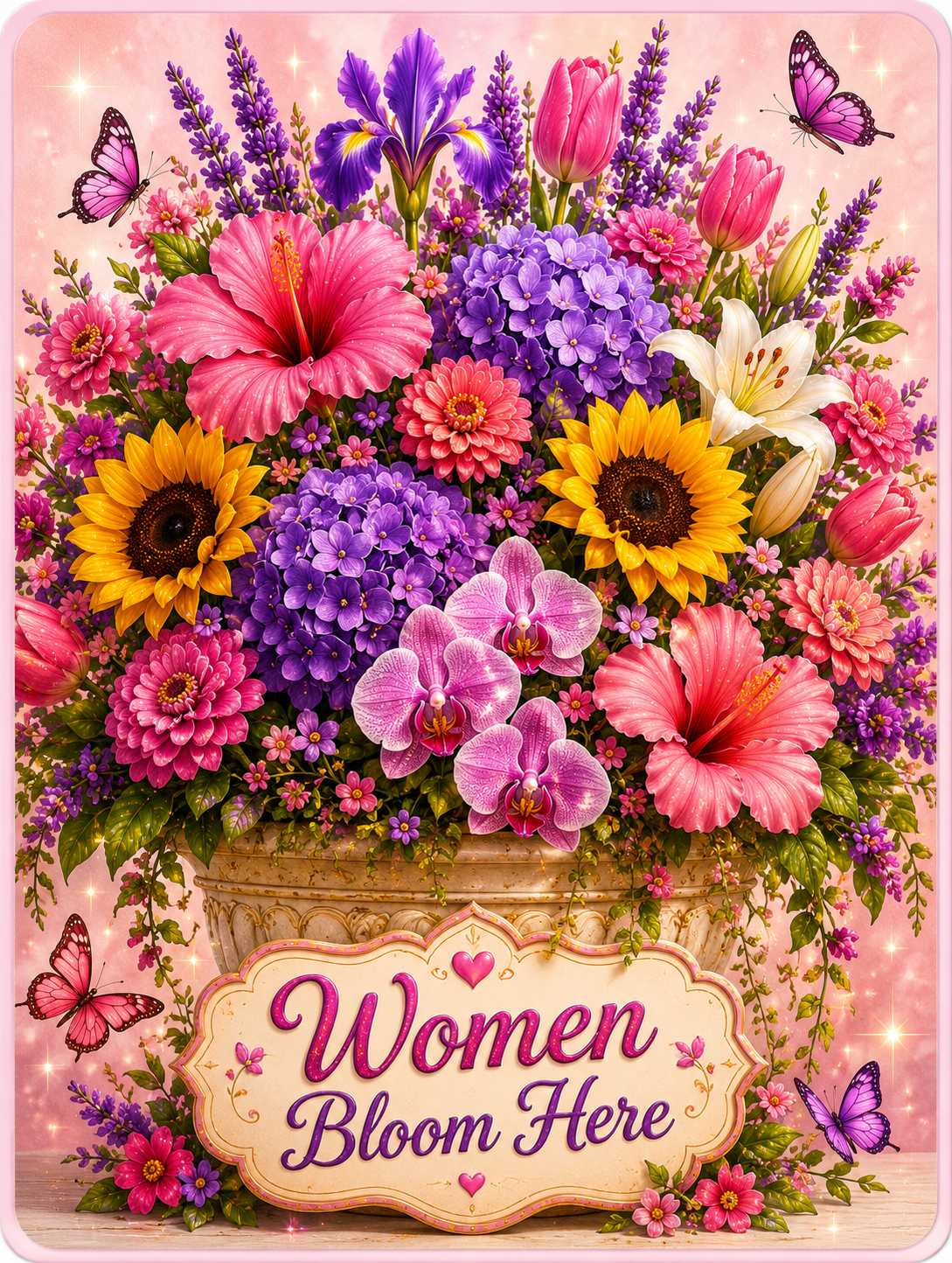 Women Bloom Here